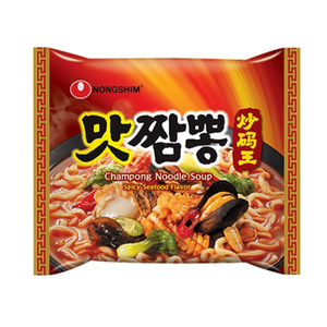 [Nongshim] Champong Noodle Soup (Pack of 4)