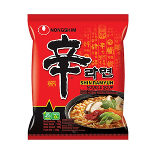[Nongshim] Shin Ramyun Noodle Soup,(Pack of 5)