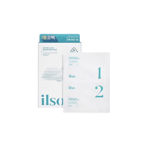 [ilso] NATURAL MILD CLEAR NOSE PACK_5SHEETS